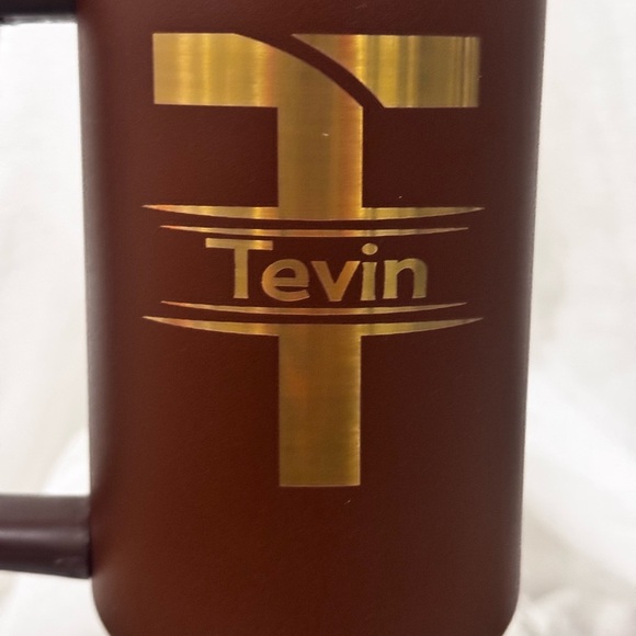 Brown and gold TUMBLER 30 oz - Picture 7 of 9